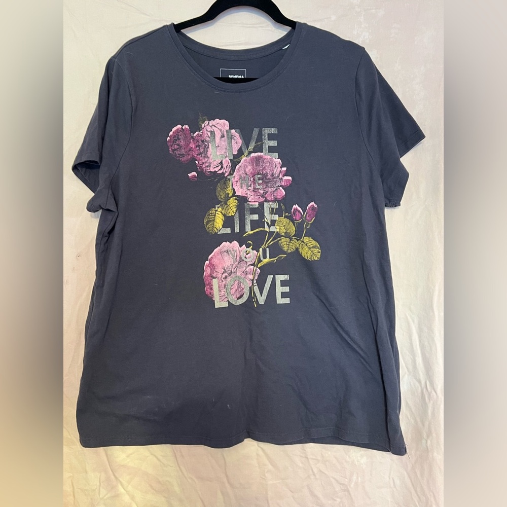 Sonoma Charcoal Gray Tee